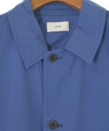 ATON（エイトン）ステンカラーコート 青 サイズ:4(XL位) メンズ/2200618620036