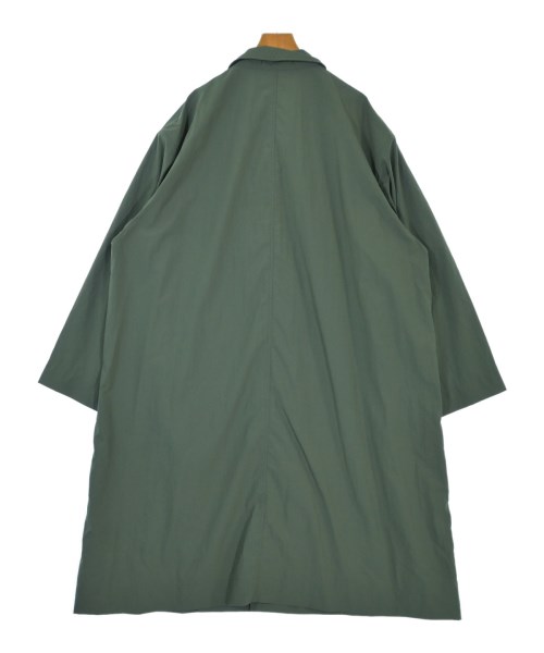 ATON（エイトン）ステンカラーコート カーキ サイズ:4(XL位) メンズ/2200618620043