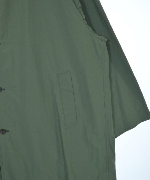 ATON（エイトン）ステンカラーコート カーキ サイズ:4(XL位) メンズ/2200618620043