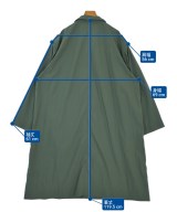 ATON（エイトン）ステンカラーコート カーキ サイズ:4(XL位) メンズ/2200618620043