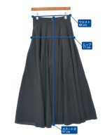 ATON（エイトン）ロング・マキシ丈スカート 黒 サイズ:2(M位) レディース/2200611874207