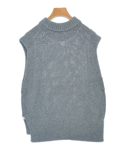 ATON（エイトン）ベスト 青 サイズ:2(M位) レディース/2200619149017