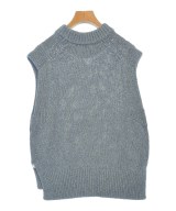 ATON（エイトン）ベスト 青 サイズ:2(M位) レディース/2200619149017