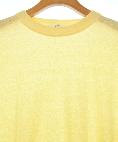 ATON（エイトン）ニット・セーター 黄 サイズ:2(M位) レディース/2200619149024