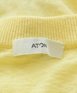 ATON（エイトン）ニット・セーター 黄 サイズ:2(M位) レディース/2200619149024
