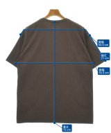 ATON（エイトン）Tシャツ・カットソー 茶 サイズ:4(XL位) メンズ/2200610095177