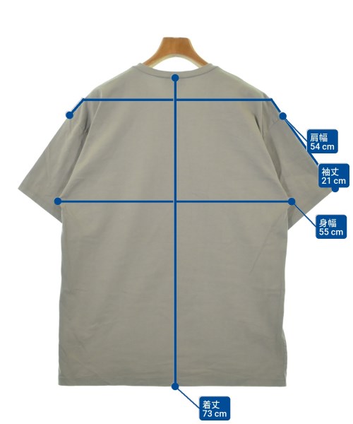 ATON（エイトン）Tシャツ・カットソー グレー サイズ:4(XL位) メンズ/2200610095184