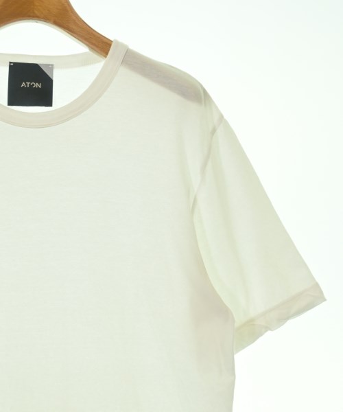 ATON（エイトン）Tシャツ・カットソー 白 サイズ:2(M位) レディース/2200610855047