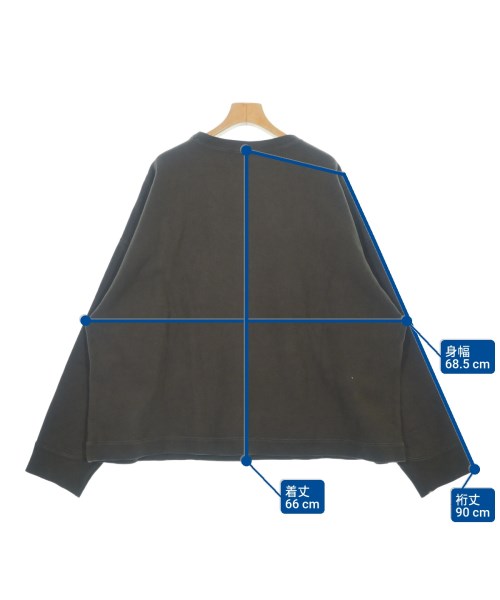 ATON（エイトン）スウェット 茶 サイズ:4(XL位) メンズ/2200619891152