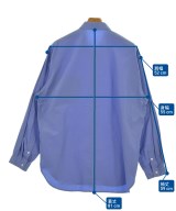 ATON（エイトン）カジュアルシャツ 青 サイズ:4(XL位) メンズ/2200620611091