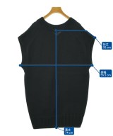 ATON（エイトン）ベスト 黒 サイズ:02(M位) レディース/2200617441083