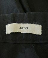ATON（エイトン）スラックス 黒 サイズ:06(XXL位) メンズ/2200606769235
