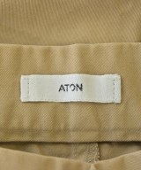 ATON（エイトン）チノパン ベージュ サイズ:04(XL位) メンズ/2200606769242