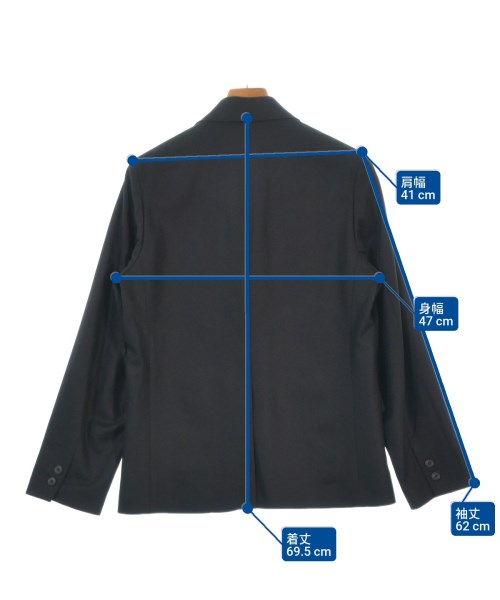 ATON（エイトン）ジャケット 黒 サイズ:2(M位) メンズ/2200672885051