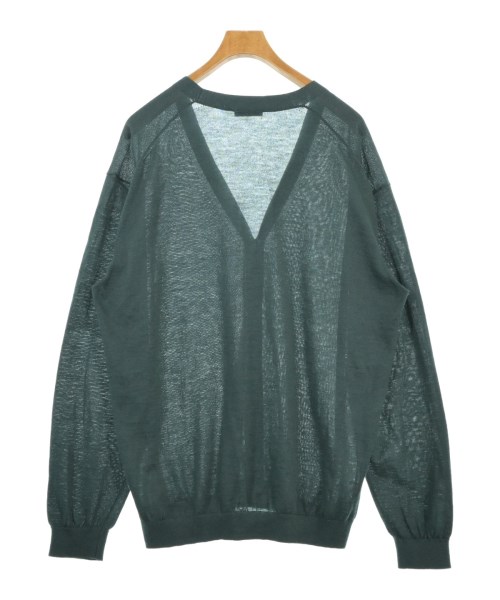 ATON（エイトン）カーディガン 緑 サイズ:6(XXXL位) メンズ/2200672885075