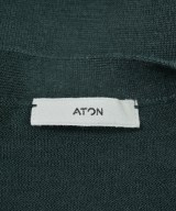 ATON（エイトン）カーディガン 緑 サイズ:6(XXXL位) メンズ/2200672885075