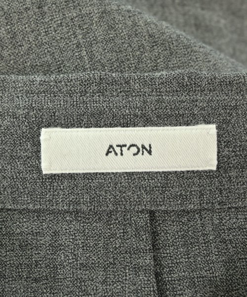 ATON（エイトン）カジュアルシャツ グレー サイズ:4(XL位) メンズ/2200673208019