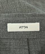 ATON（エイトン）カジュアルシャツ グレー サイズ:4(XL位) メンズ/2200673208019