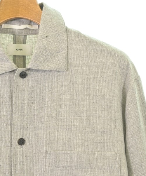 ATON（エイトン）カバーオール グレー サイズ:4(XL位) メンズ/2200673208026