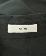 ATON（エイトン）カジュアルシャツ 黒 サイズ:4(XL位) メンズ/2200673208033