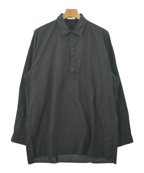 ATON(エイトン)カジュアルシャツ 黒 サイズ:4(XL位)/2200673208040