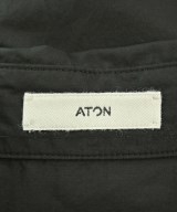 ATON（エイトン）カジュアルシャツ 黒 サイズ:4(XL位) メンズ/2200673208040