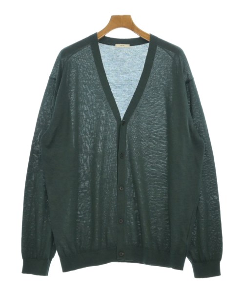 ATON(エイトン)カーディガン 緑 サイズ:06(L位)/2200673208064