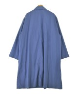 ATON（エイトン）ステンカラーコート 青 サイズ:4(XL位) メンズ/2200673208088