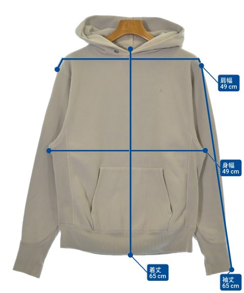 ATON（エイトン）パーカー グレー サイズ:02(S位) メンズ/2200669245110