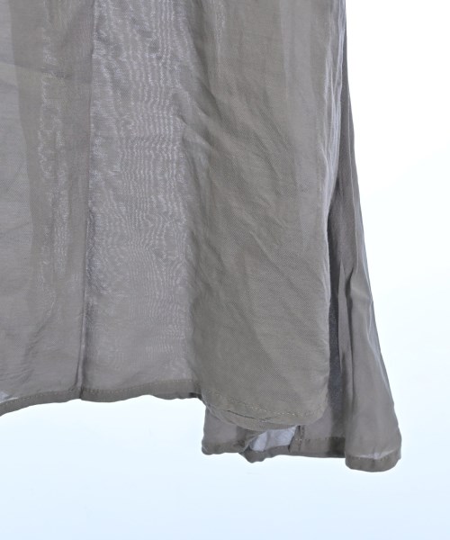 ATON（エイトン）ロング・マキシ丈スカート グレー サイズ:02(M位) レディース/2200671438128