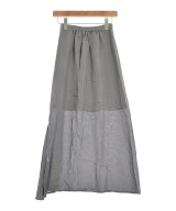 ATON（エイトン）ロング・マキシ丈スカート グレー サイズ:02(M位) レディース/2200671438128