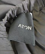ATON（エイトン）ロング・マキシ丈スカート グレー サイズ:02(M位) レディース/2200671438128