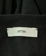 ATON（エイトン）Tシャツ・カットソー 黒 サイズ:2(M位) レディース/2200672703041