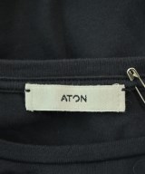 ATON（エイトン）Tシャツ・カットソー 紺 サイズ:2(M位) レディース/2200675050012
