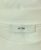 ATON（エイトン）Tシャツ・カットソー 白 サイズ:02(M位) レディース/2200675257015