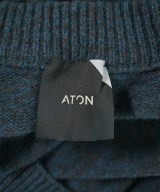 ATON（エイトン）ニット・セーター 青 サイズ:2(M位) レディース/2200672146145