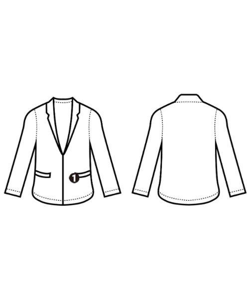 ATON（エイトン）カジュアルジャケット 黒 サイズ:6(XXL位) メンズ/2200675989039