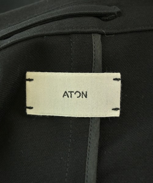 ATON（エイトン）カジュアルジャケット 黒 サイズ:6(XXL位) メンズ/2200675989039
