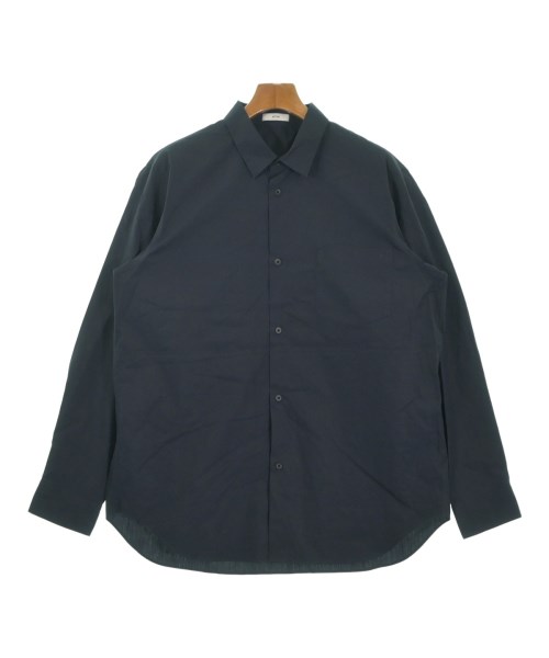 ATON(エイトン)カジュアルシャツ 紺 サイズ:6(XXL位)/2200676022018
