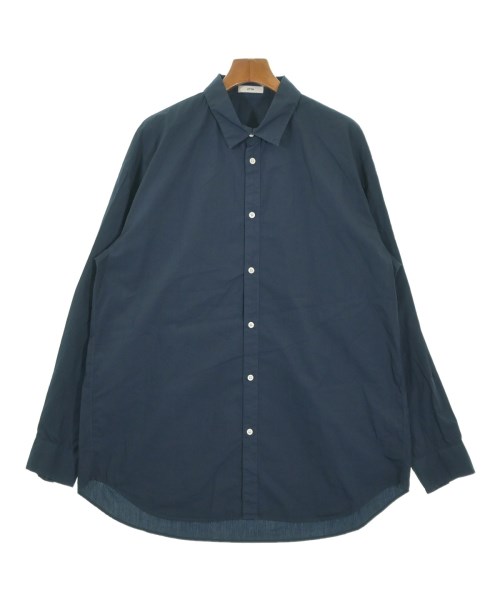 ATON(エイトン)カジュアルシャツ 紺 サイズ:6(XXL位)/2200676022025