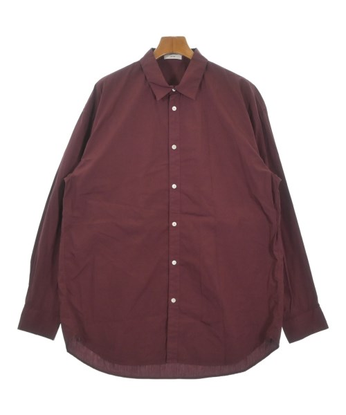 ATON(エイトン)カジュアルシャツ 赤 サイズ:6(XXL位)/2200676022049