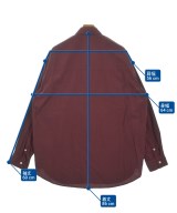 ATON（エイトン）カジュアルシャツ 赤 サイズ:6(XXL位) メンズ/2200676022049