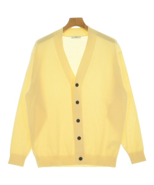 ATON(エイトン)カーディガン 黄 サイズ:2(M位)/2200676022063