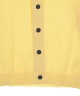 ATON（エイトン）カーディガン 黄 サイズ:2(M位) メンズ/2200676022063