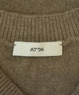 ATON（エイトン）ニット・セーター 茶 サイズ:4(XL位) メンズ/2200676022094