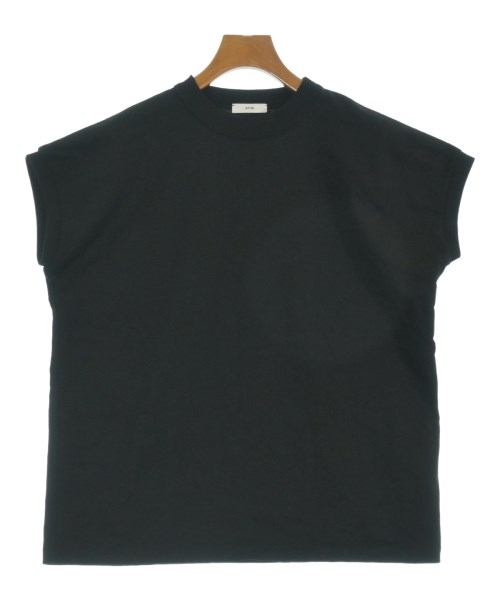 ATON(エイトン)Tシャツ・カットソー 黒 サイズ:1(S位)/2200675926096