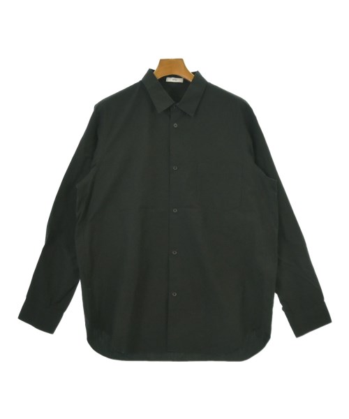 ATON(エイトン)カジュアルシャツ 黒 サイズ:4(XL位)/2200676364026