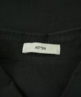 ATON（エイトン）カジュアルシャツ 黒 サイズ:4(XL位) メンズ/2200676364026