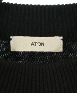 ATON（エイトン）ニット・セーター 黒 サイズ:2(M位) レディース/2200674065024