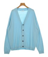 ATON（エイトン）カーディガン 青 サイズ:4(XL位) メンズ/2200677644028